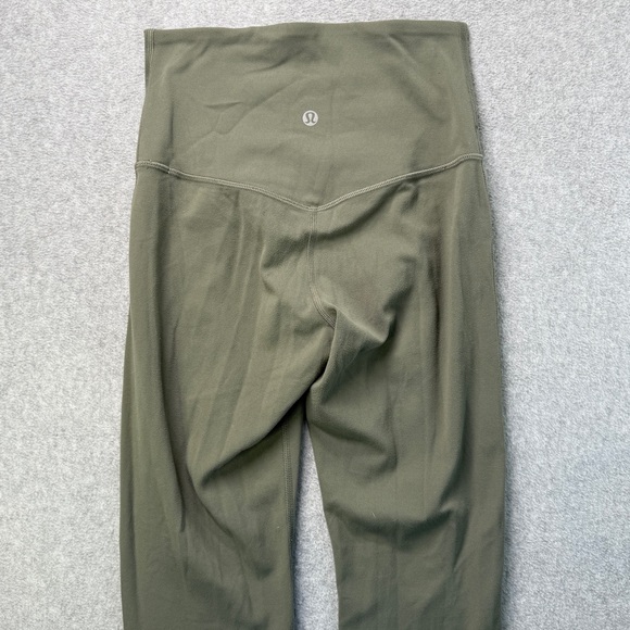 Lululemon Groove Pant Flare Leggings Women’s 2 Green High Rise Yoga Gym - Picture 9 of 12